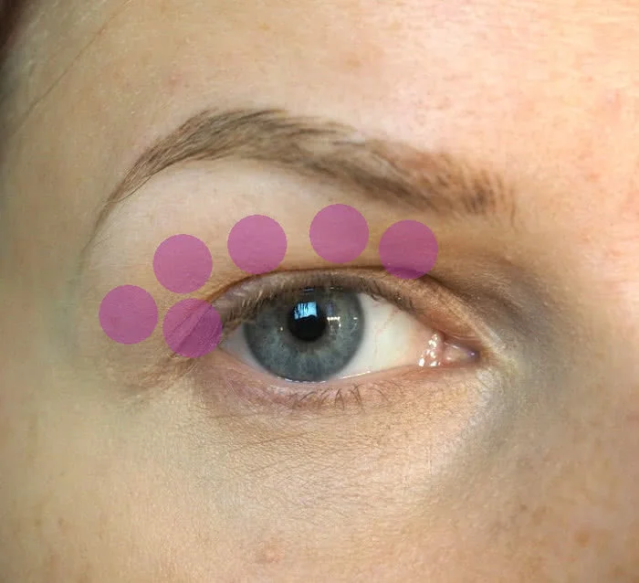 matte shadow placement for deep set eyes