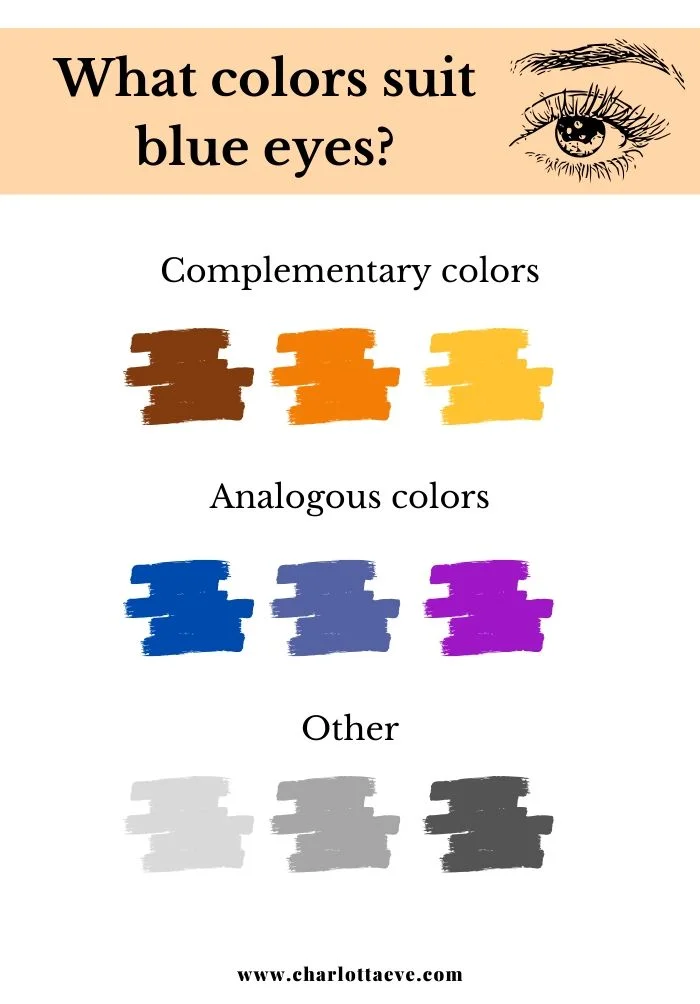 What colors suit blue eyes makeup