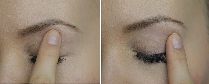 find your brow bone