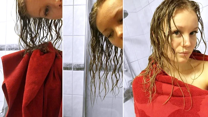 curly hair routine