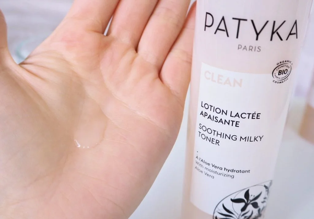 patyka clean soothing milky toner consistency