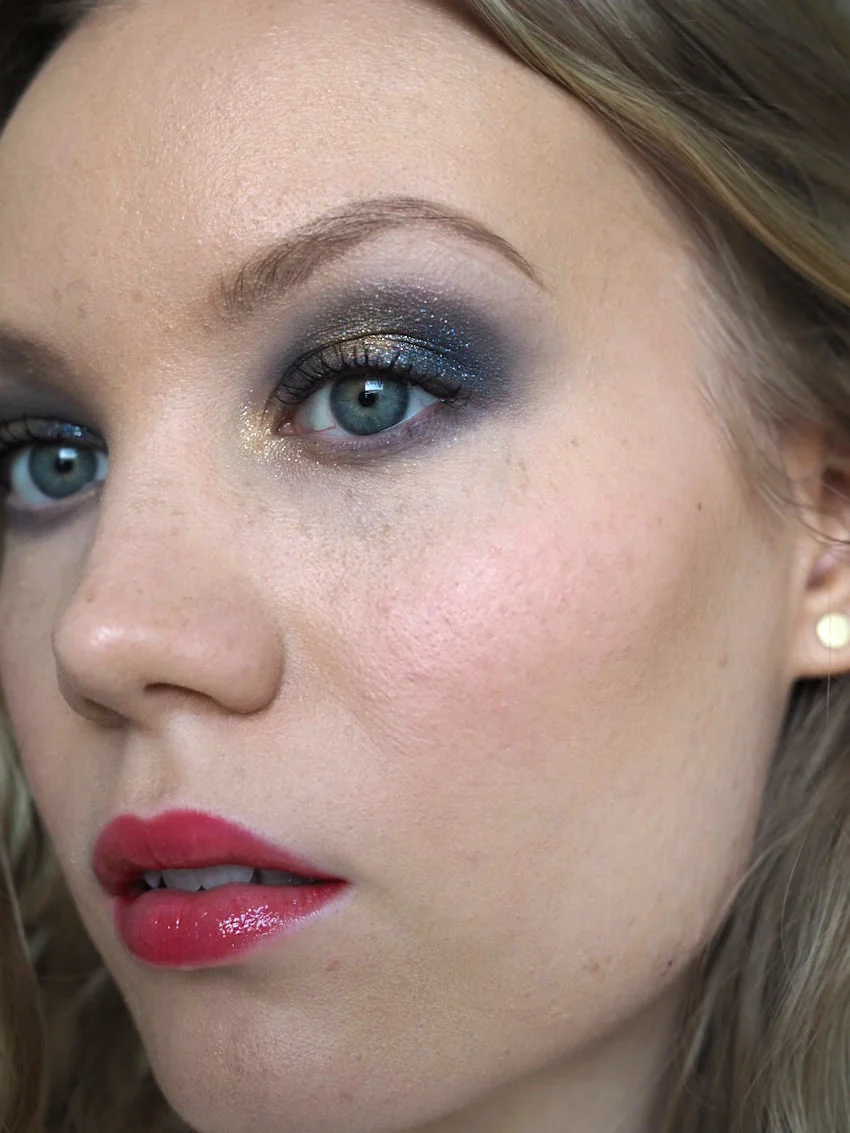 blue gold halo eye charlotta eve