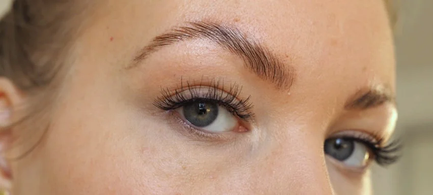 day after brow lamination
