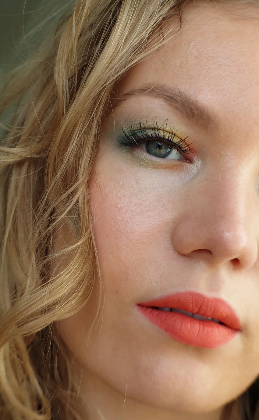 conspiracy palette makeup look