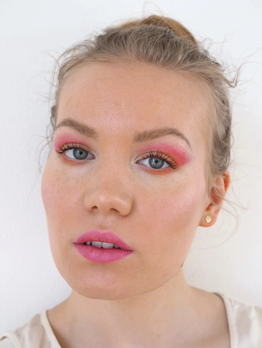 pink orange conspiracy palette makeup
