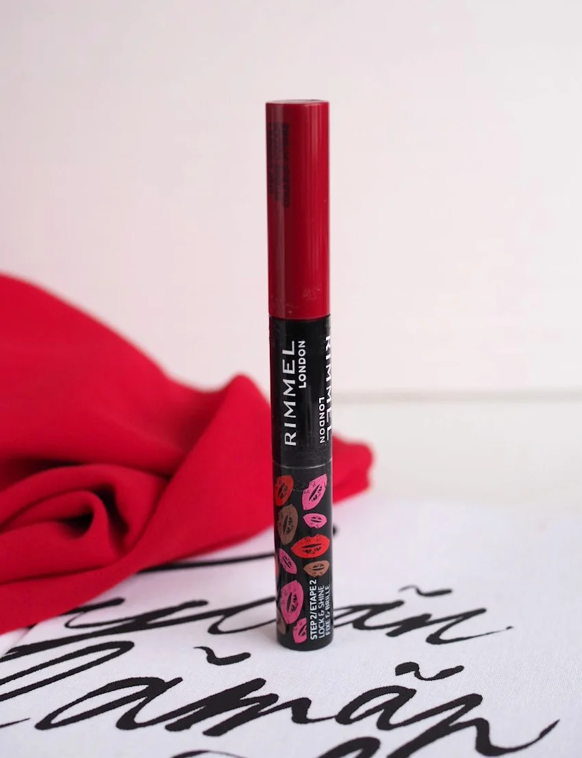 best red lipstick rimmel play with fire