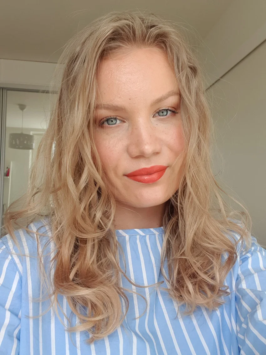 Best orange red lipsticks with warm undertone