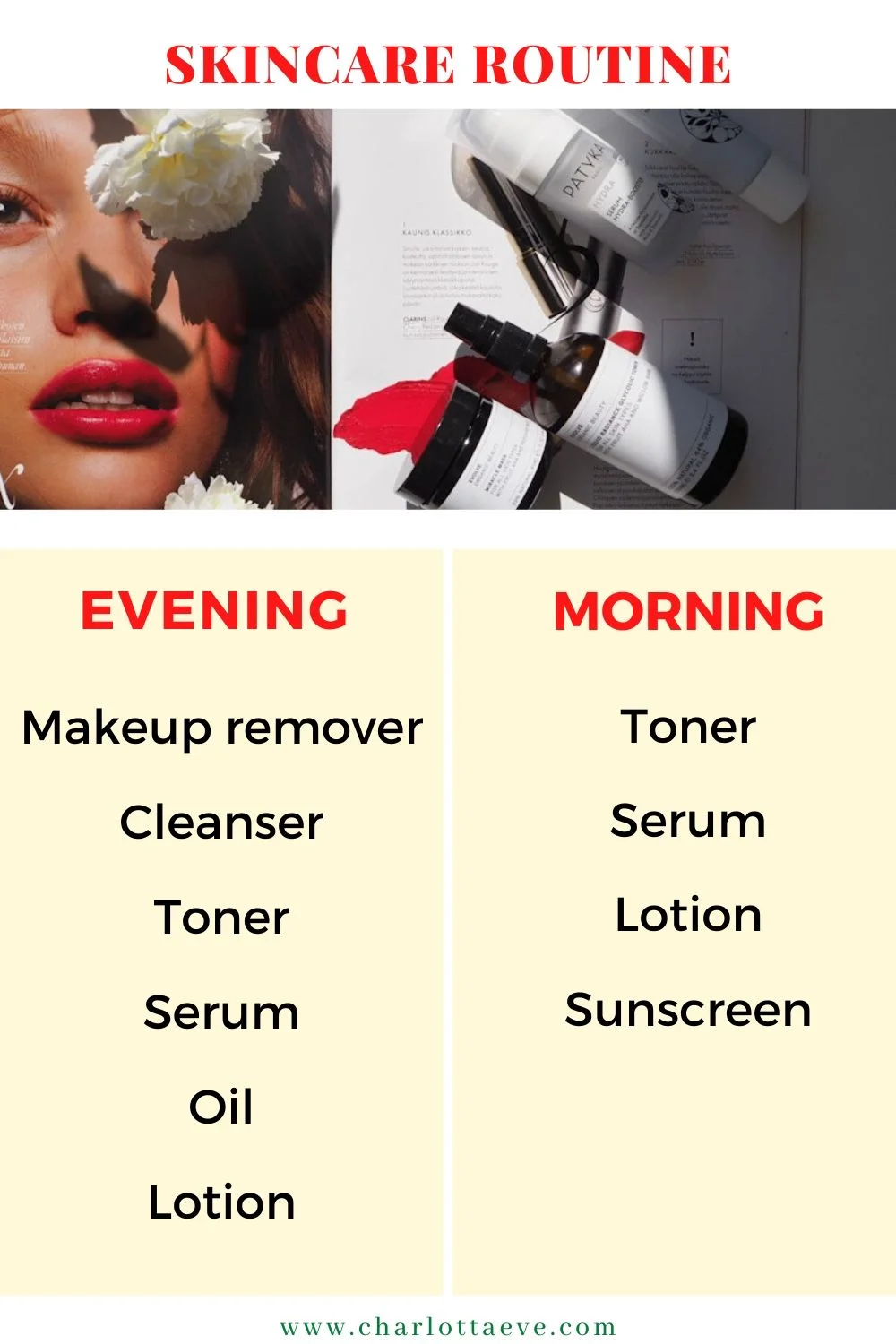 simple skincare routine