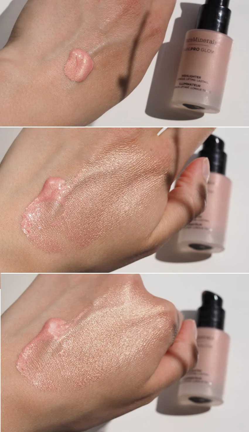 bareminerals bareglow joy highlight swatch review