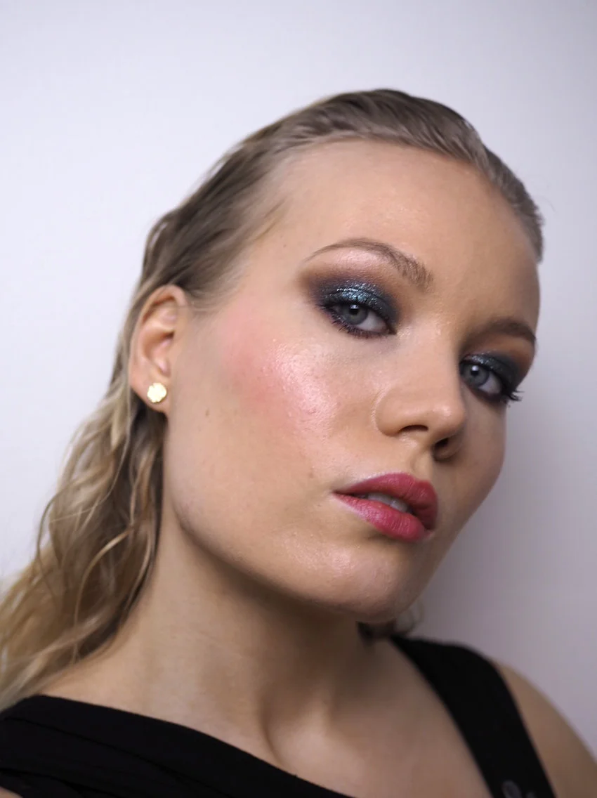 sparkly smokey eye