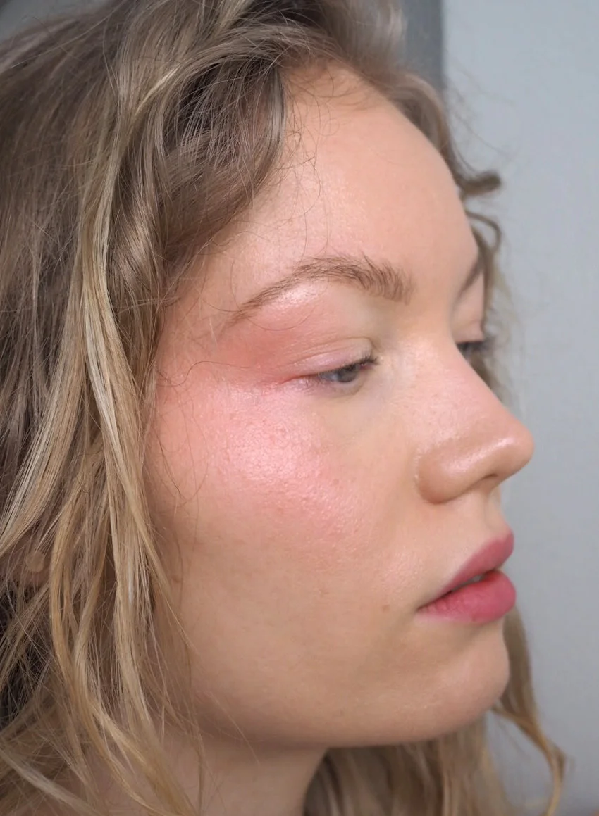 fresh blushed makeup
