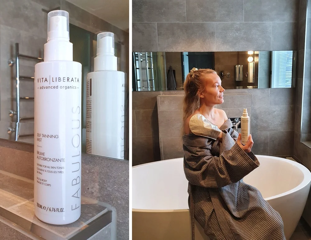 vita liberata fabulous self tanning mist review