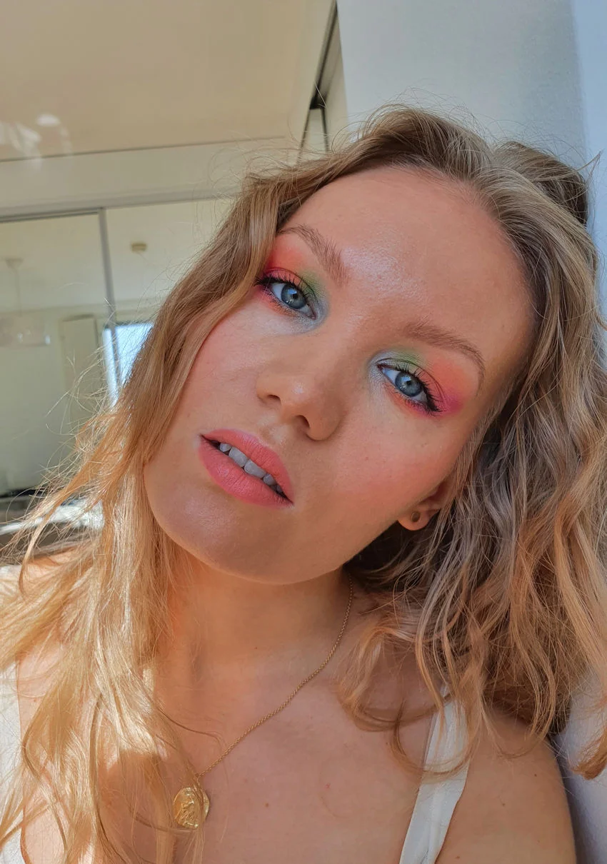 rainbow makeup