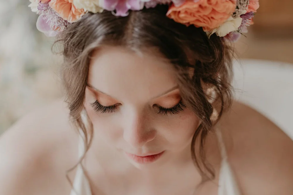 natural boho bridal makeup