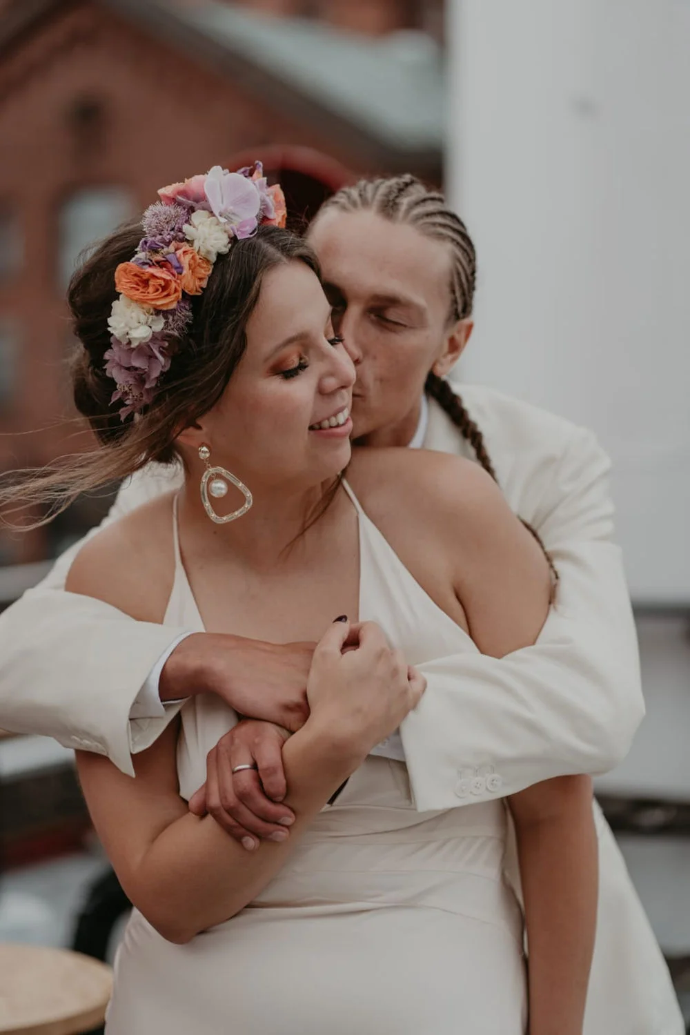 natural boho wedding makeup