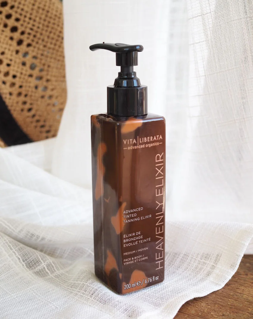 vita liberata heavenly elixir self tan review