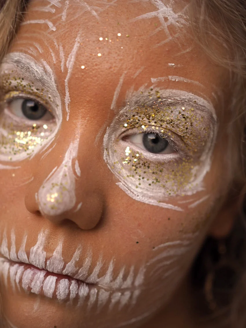 easy skull makeup