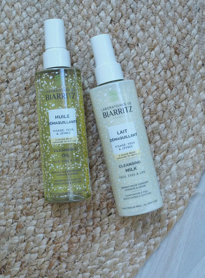 laboratoires de biarritz cleansing oil and cleansing milk